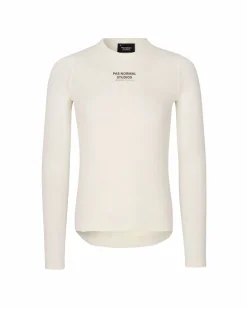 Pas Normal Studios Women's Thermal Long Sleeve Base Layer — Off White^Women Base Layers