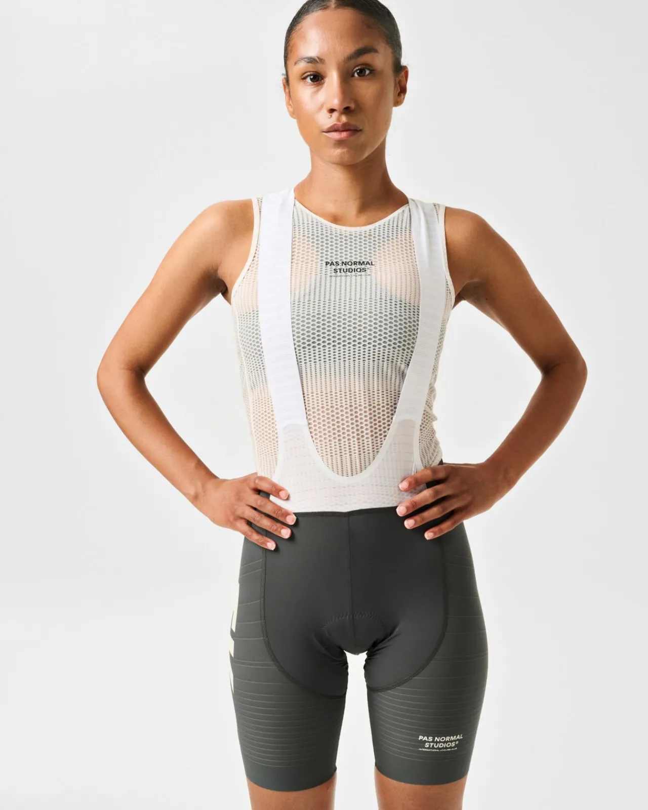 Pas Normal Studios Women's T.K.O. Bibs — Dark Grey^Women Bibs