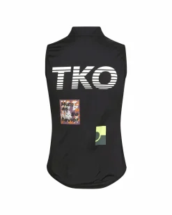 Pas Normal Studios Women's T.K.O. Mechanism Stow Away Gilet — Black^Women Jackets & Gilets